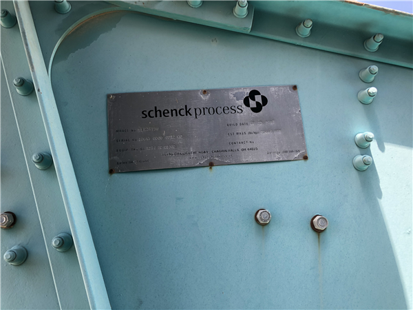 Lot Of (2) Unused Schenck 12' X 24' Inclined Vibrating Trash Screens, Model Slf 1224)